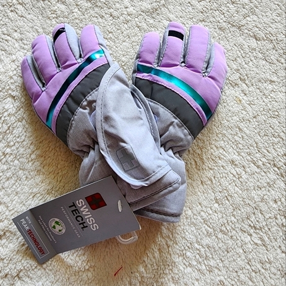 NEW Swiss Tech unisex toddler gloves with peak technology one size - Picture 1 of 4